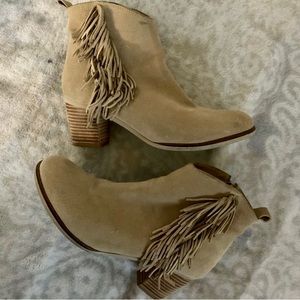 Matisse Cloey Fringe Booties